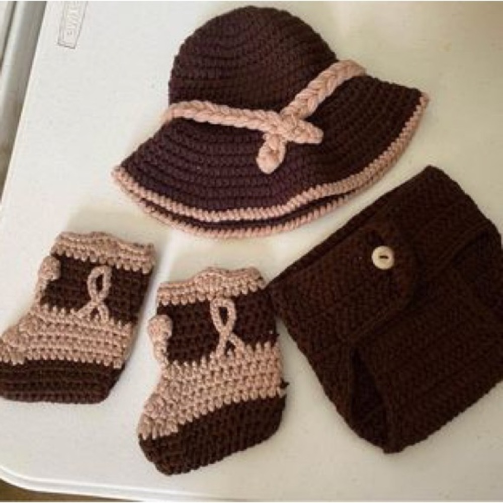Newborn Cowboy Photography Outfit
